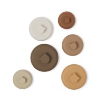 Little Pea_nuuroo_Sasha_παιχνίδι Sasha_silicone_activity_toy-Toy-NU390-Brown_color_mix-1